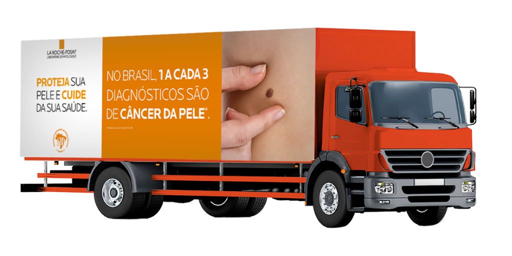 Caminhão Tour de Combate ao Câncer de Pele | La Roche-Posay