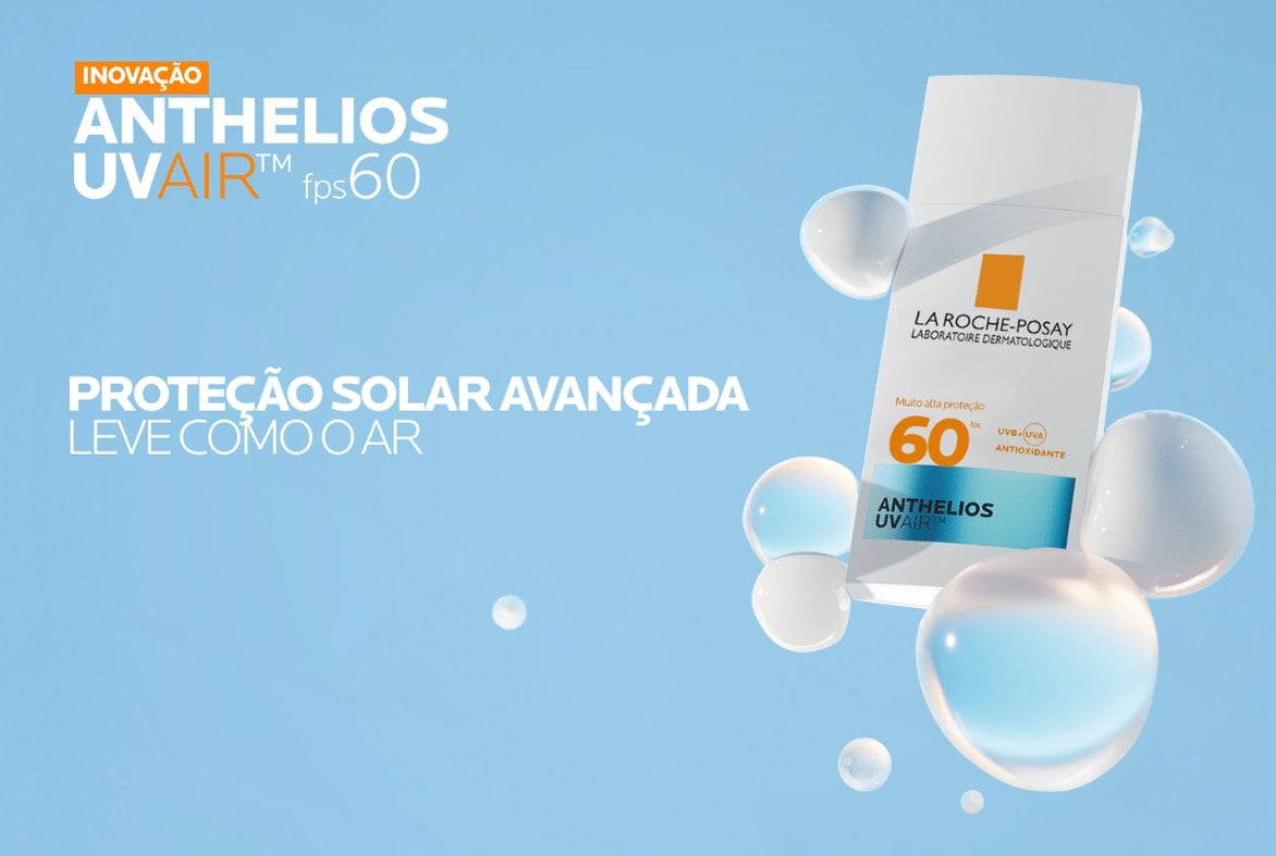 Proteção solar, leve como o ar.