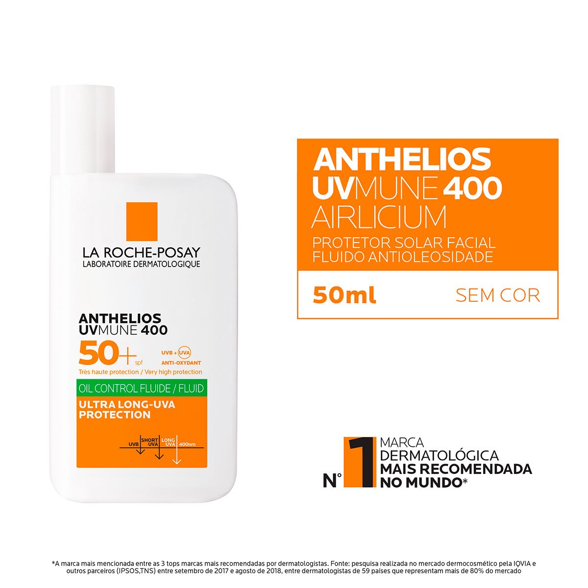 Imagem Anthelios UV Mune Airlicium 400 | Claim | La Roche - Posay