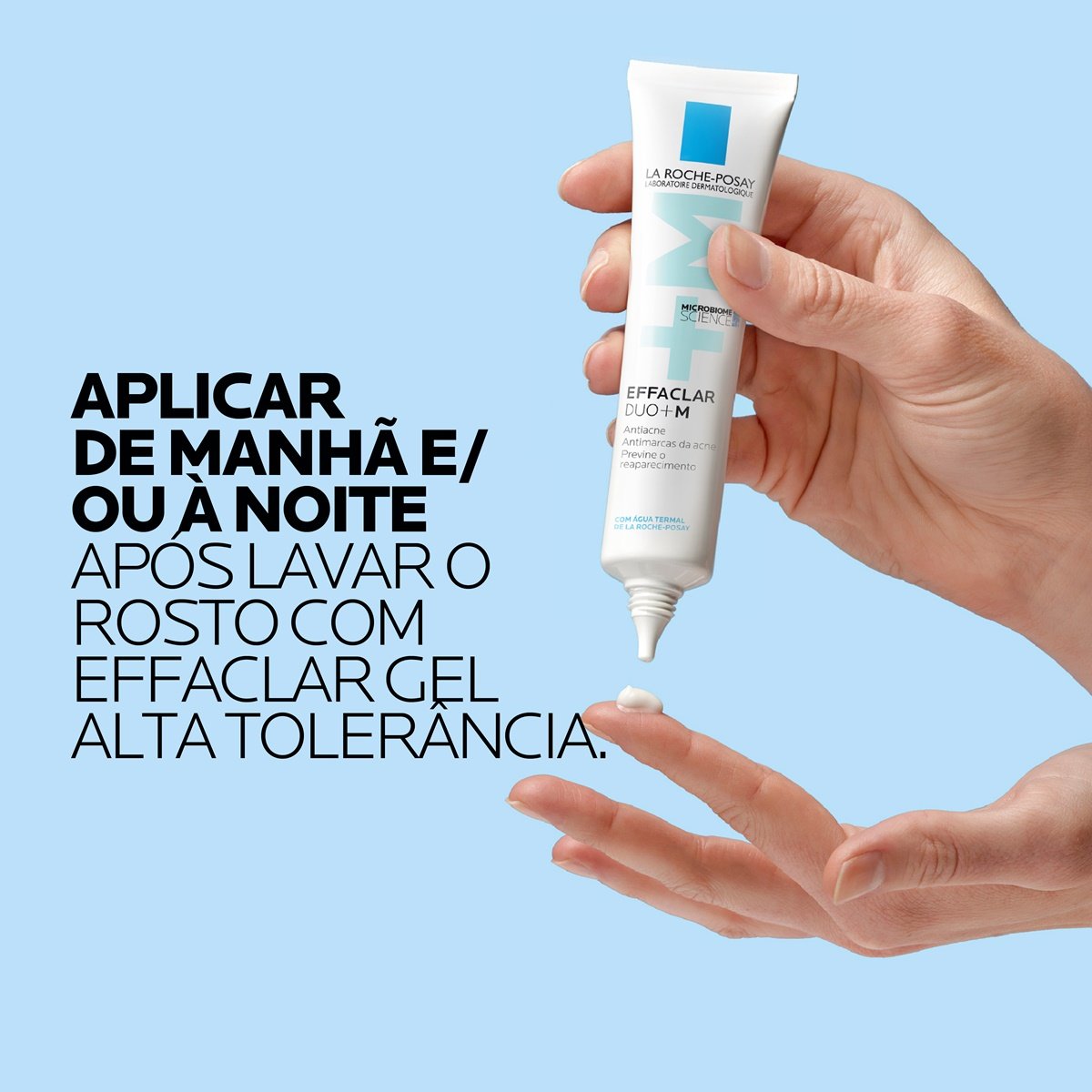 Effaclar Duo+M 40ml | Aplicação | La Roche Posay