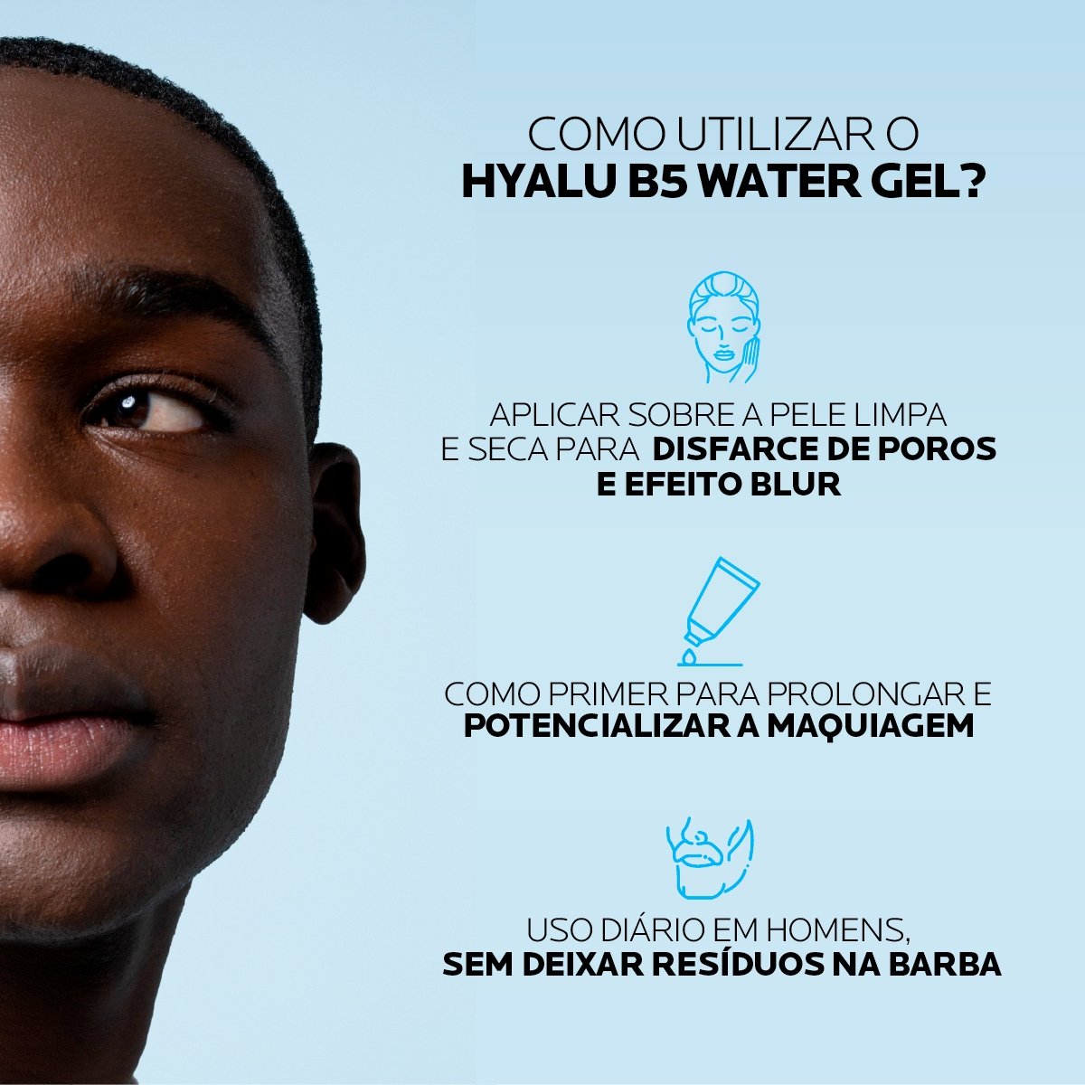 Como utilizar o Hyalu B5 Water Gel?