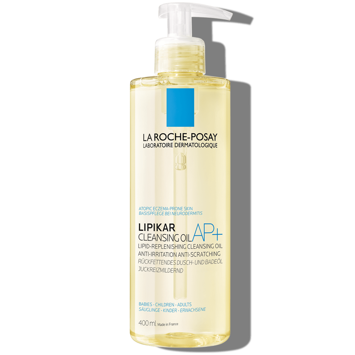 Imagem do pack do Lipikar Cleansing Oil AP+ 400ml | Lipikar | La Roche-Posay