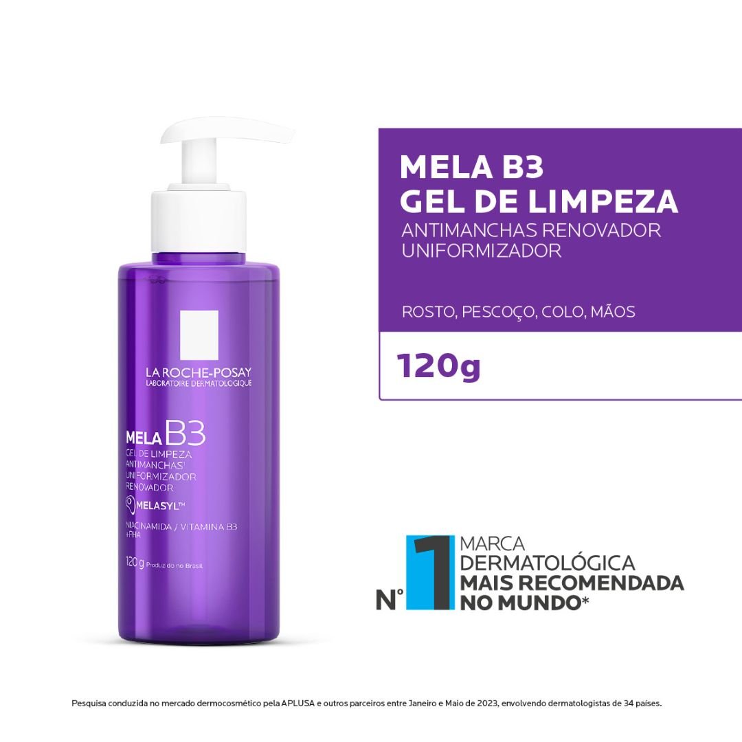 La Roche-Posay é a marca dermatológica mais recomendada do mundo