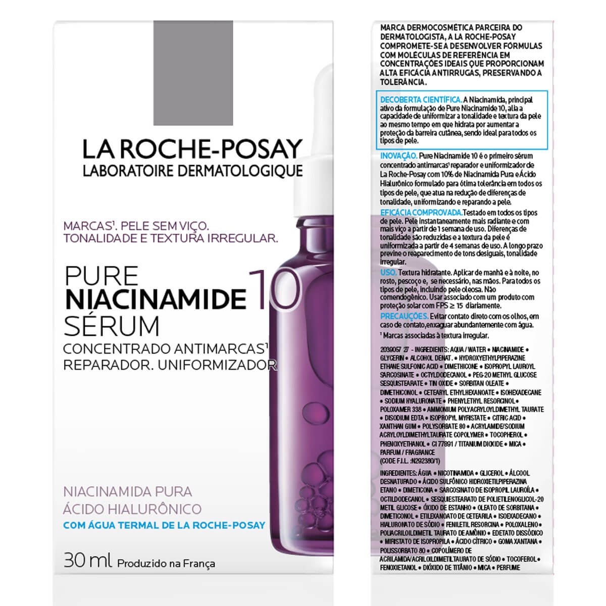 Imagem cartucho | Pure Niacinamide 10 Sérum | La Roche-Posay