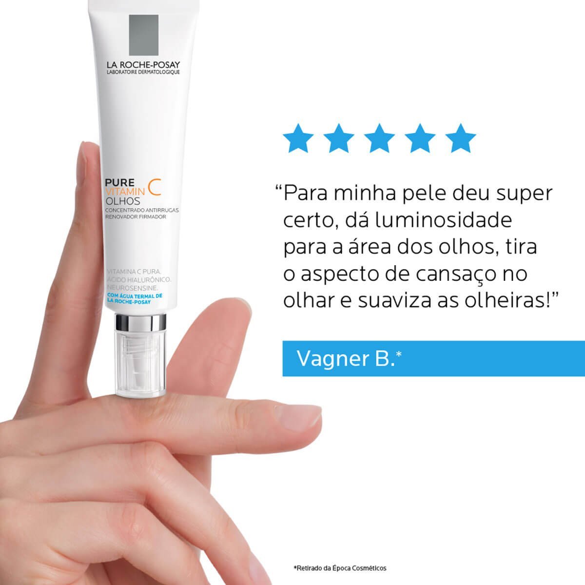 Pure Vitamin C Creme UV FPS 25 antiidade La RochePosay