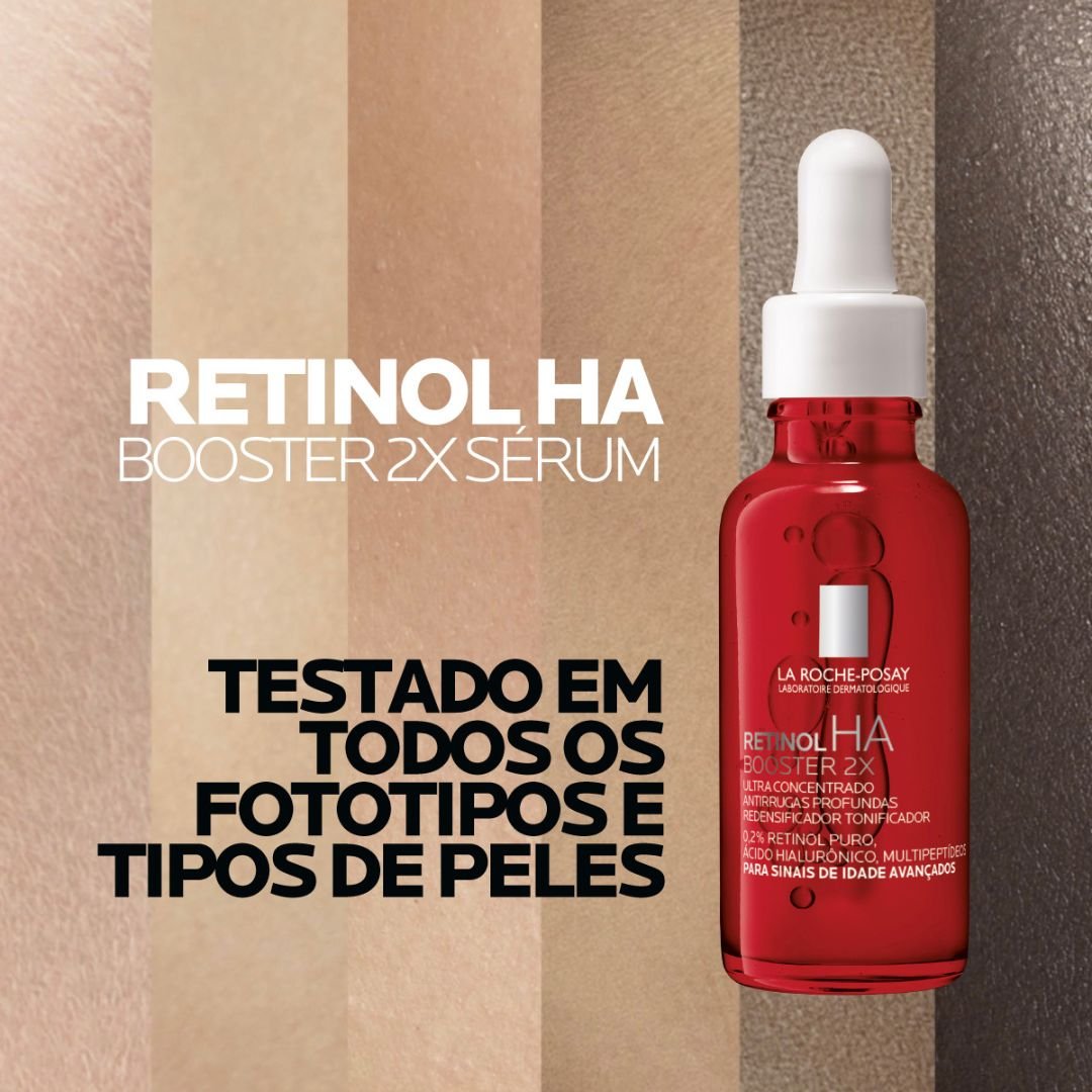 Testado em todos os fototipos de peles